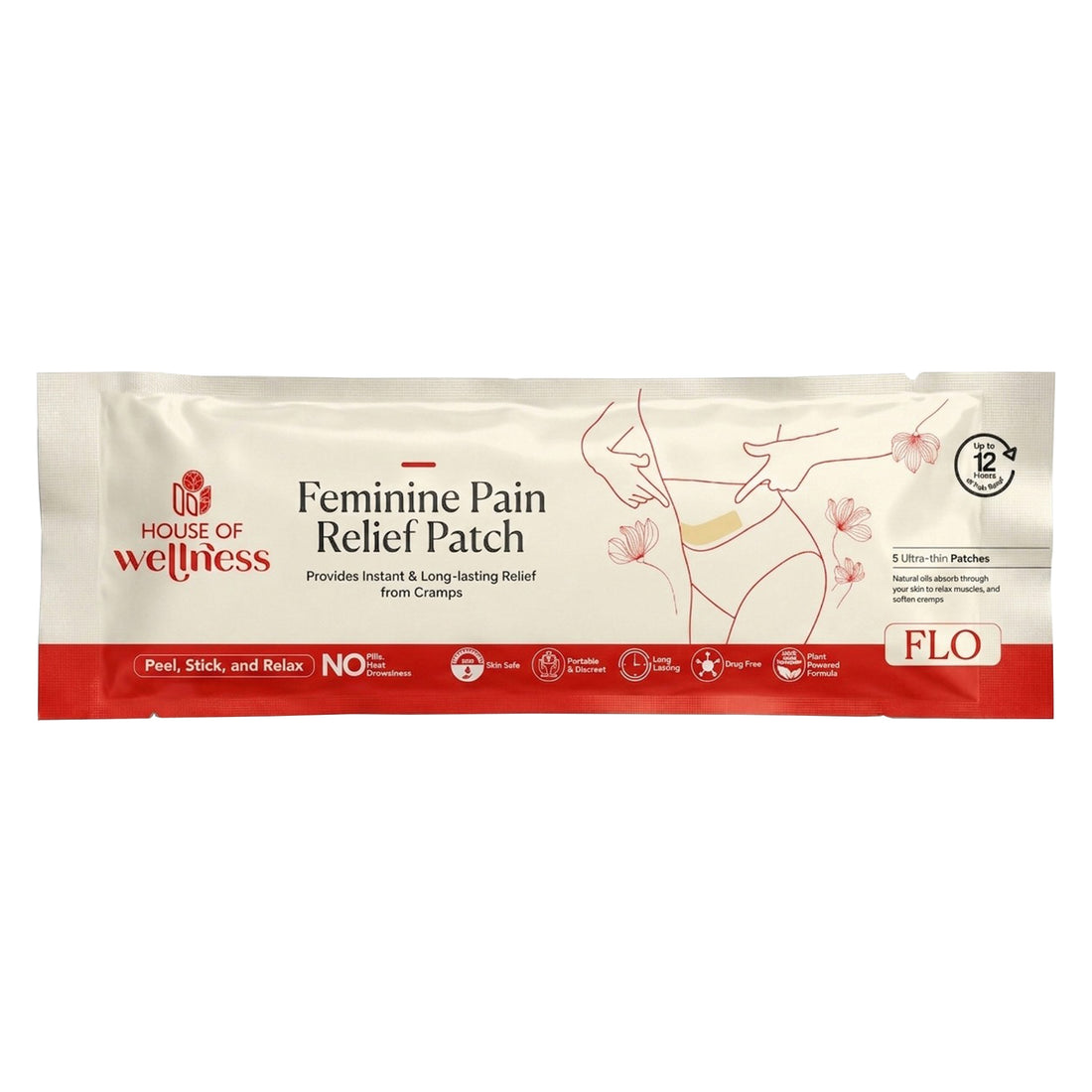 Feminine Pain Relief Patches | 5 Patches
