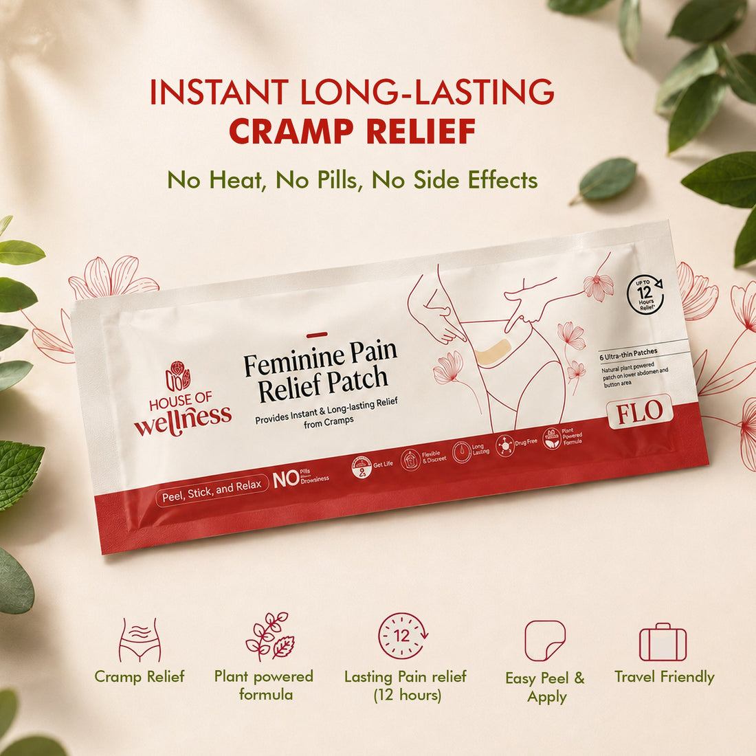 Feminine Pain Relief Patches