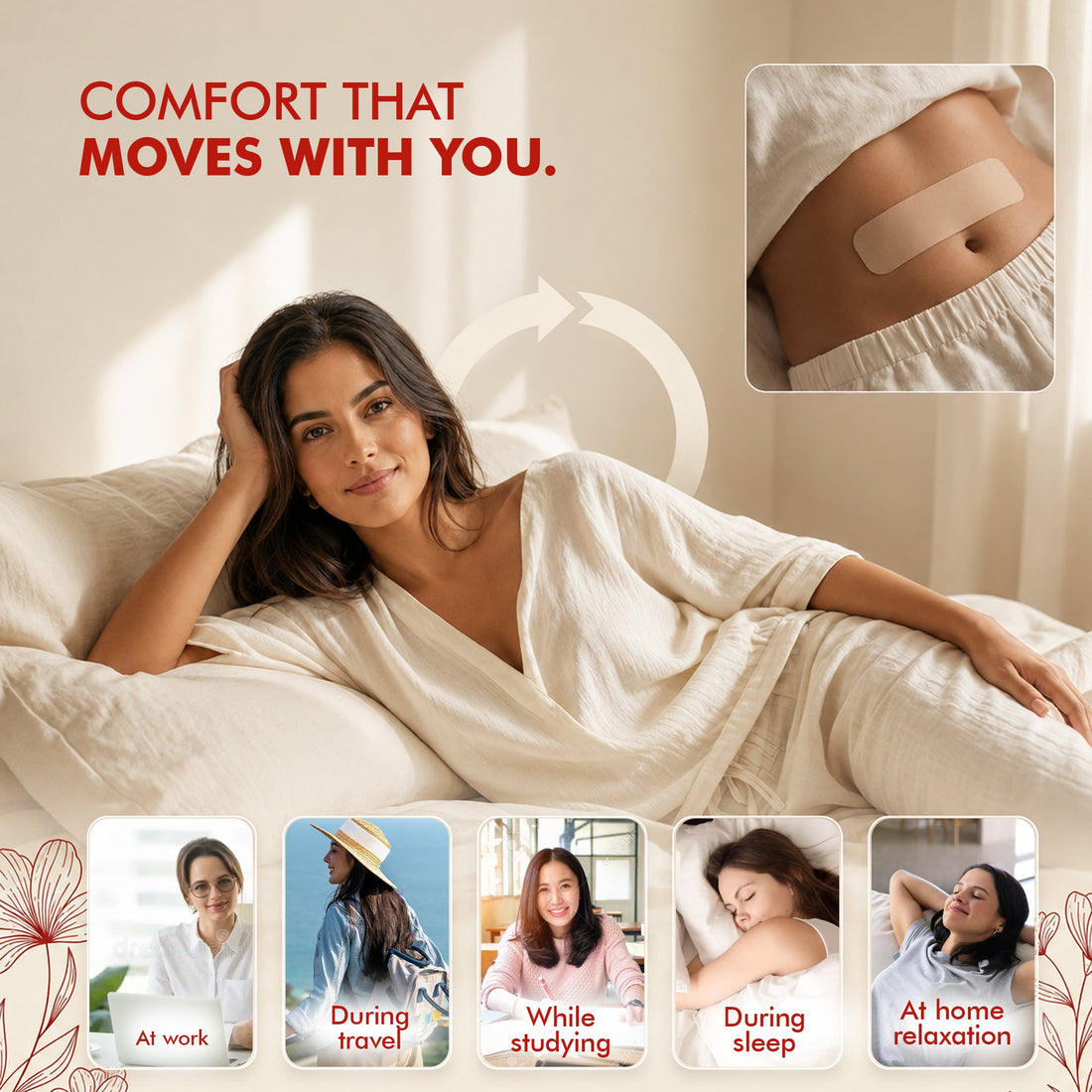 Feminine Pain Relief Patches
