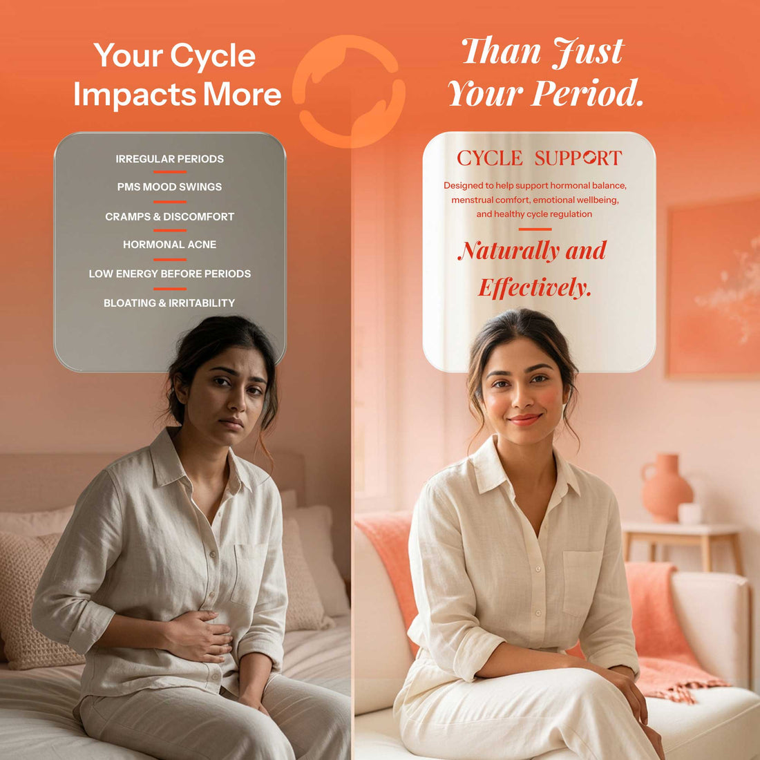 Feminine Cycle Support Capsules | 60 Capsules