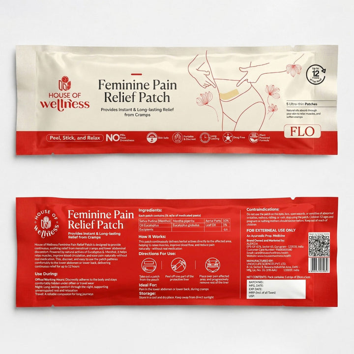 Feminine Pain Relief Patches | 5 Patches