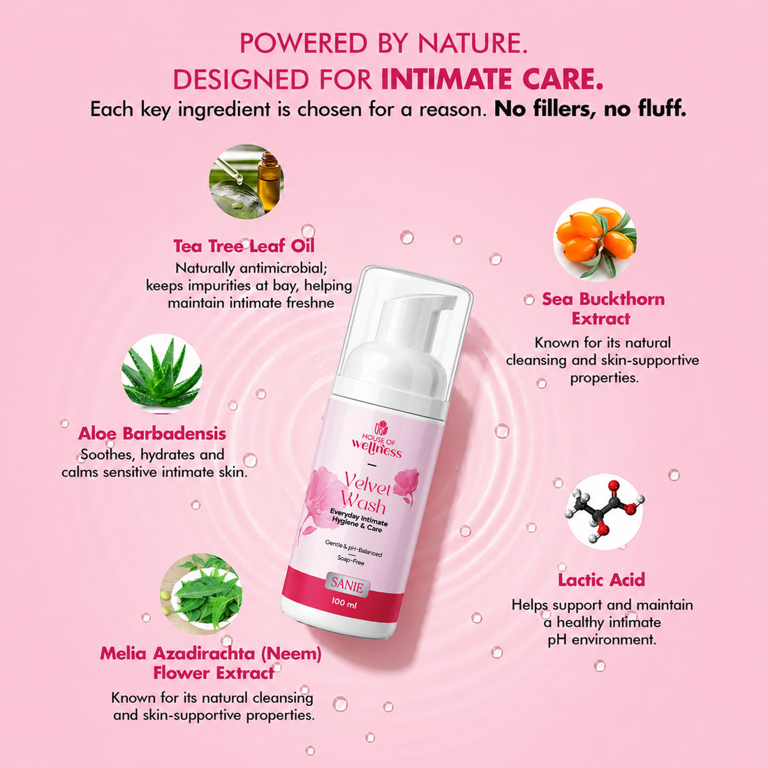 Velvet Wash – Intimate Hygiene Cleanser | 100 ml