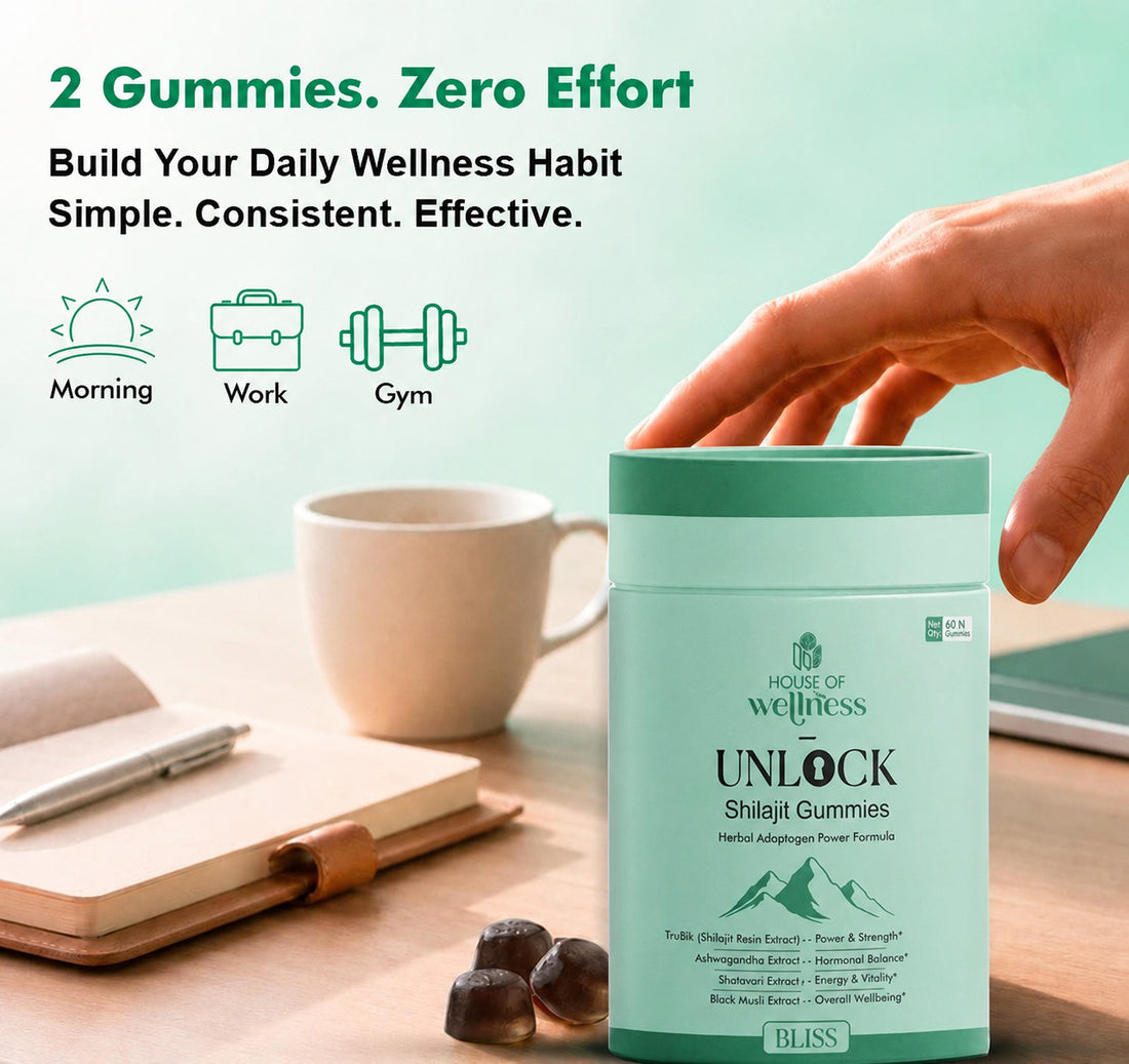 Unlock Shilajit Gummies | 60 Gummies